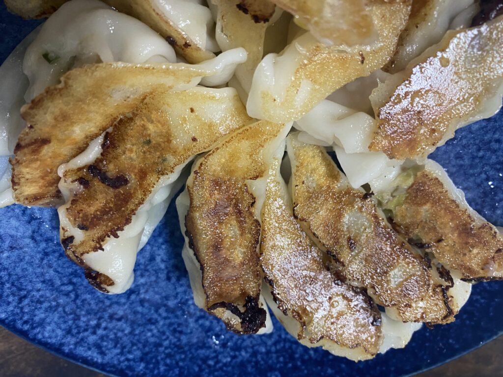 大阪王将　餃子焼き上がり