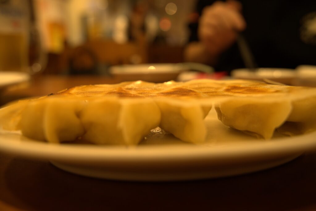 你好　羽根付き焼き餃子３