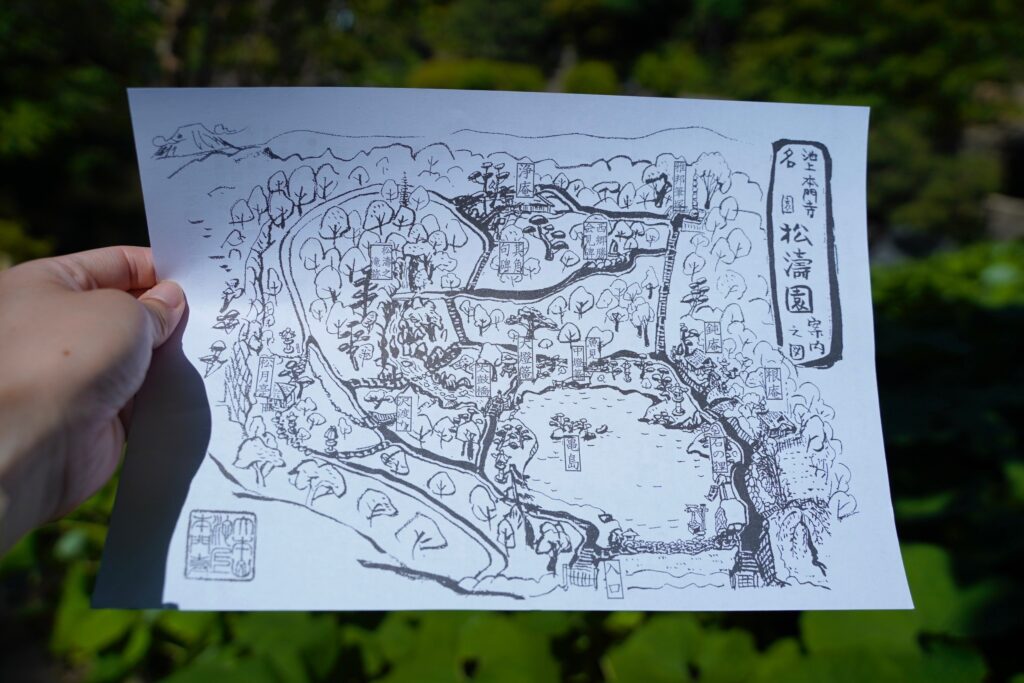 松濤園マップ