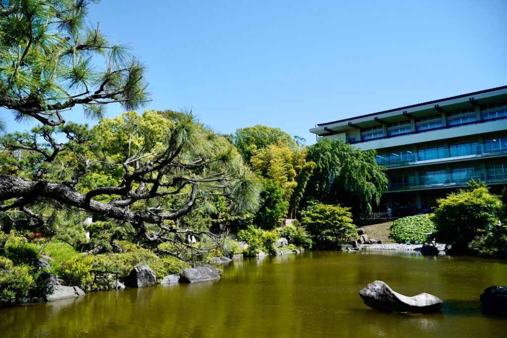 松濤園　景色