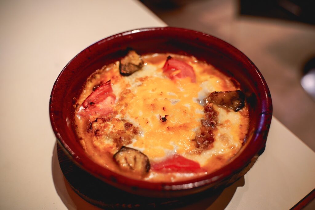 チェリー　焼きチーズカレー