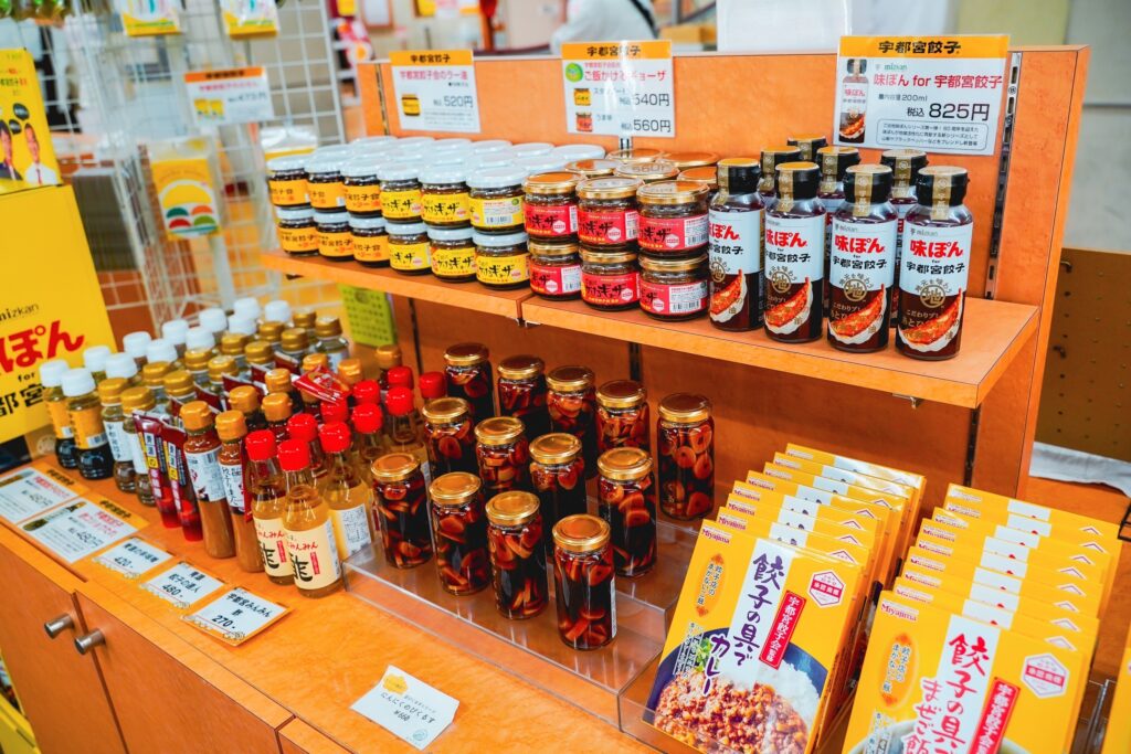 来らっせ本店　お土産コーナー