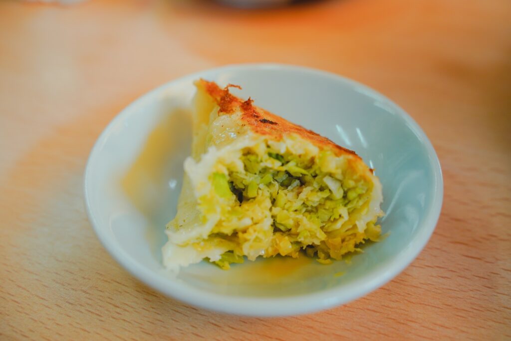 小三郎 餃子の断面
