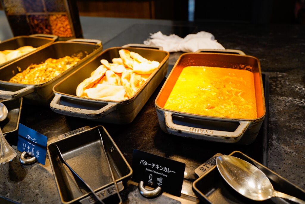 ヒルトン東京ベイ　フォレストガーデン　カレー