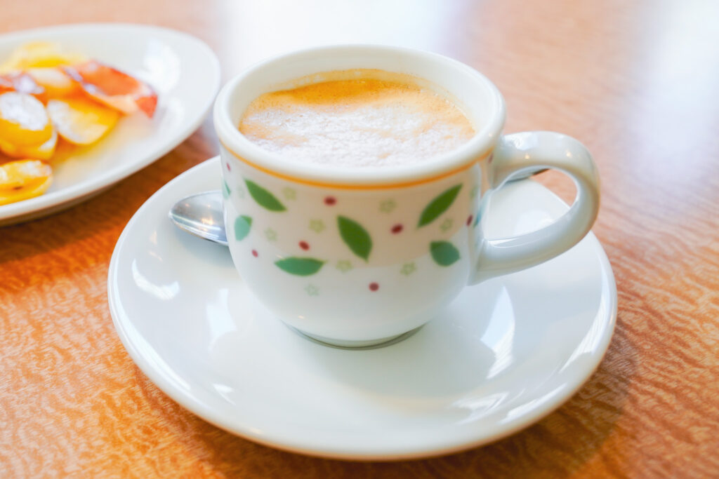 デニーズのモーニング　ドリンクバー