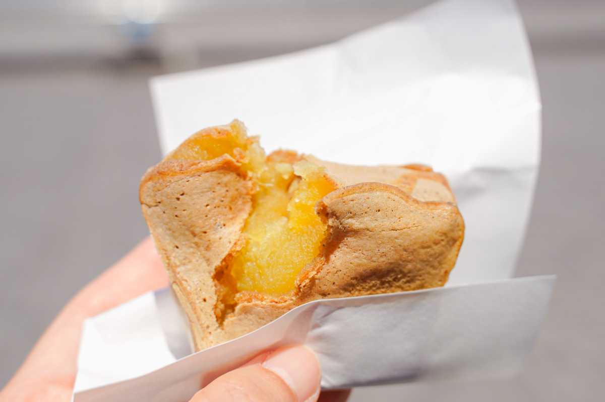 満願堂　芋きんの中身