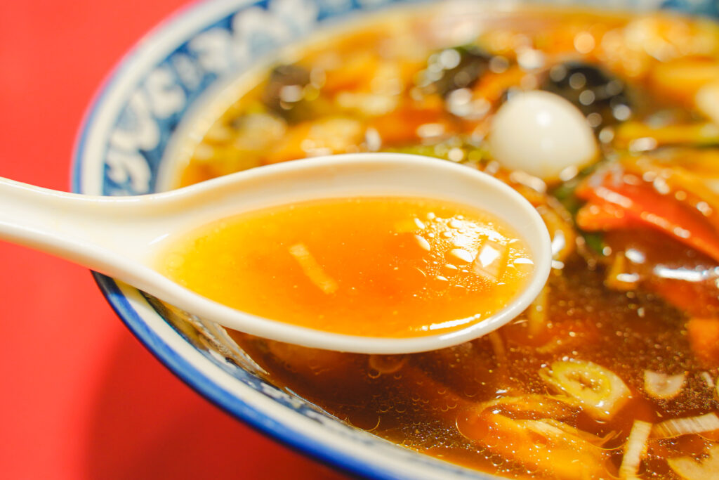 天鳳 天鳳麺 スープ