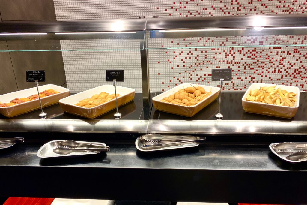 グランドエール 揚げ物メニュー