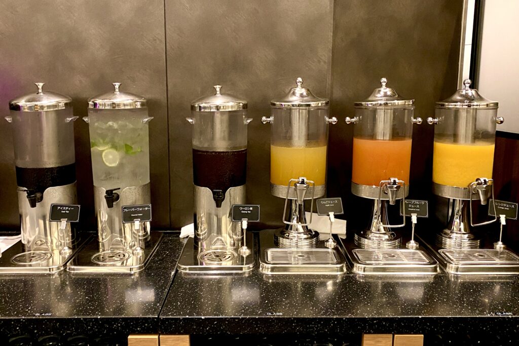 グランドエール ジュースコーナー