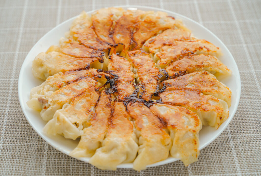 餃子の焼き方 焼き上がり