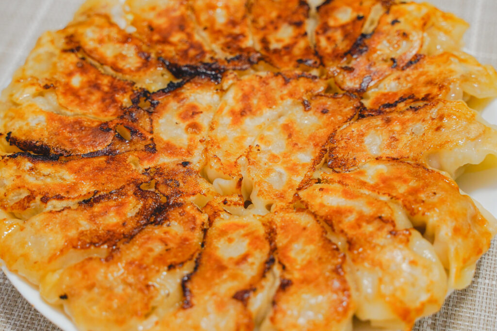 餃子の焼き方 焼き上がり2
