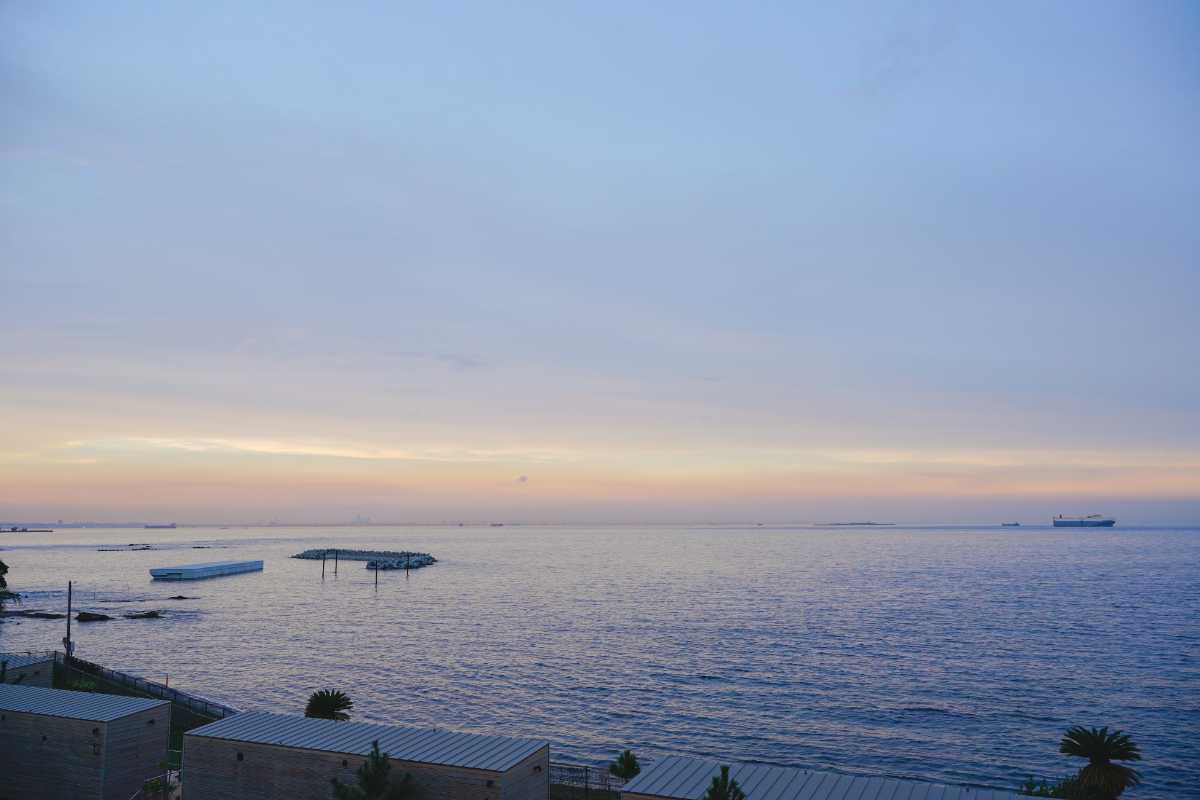 ラビスタ横須賀観音崎テラス　客室から見える海