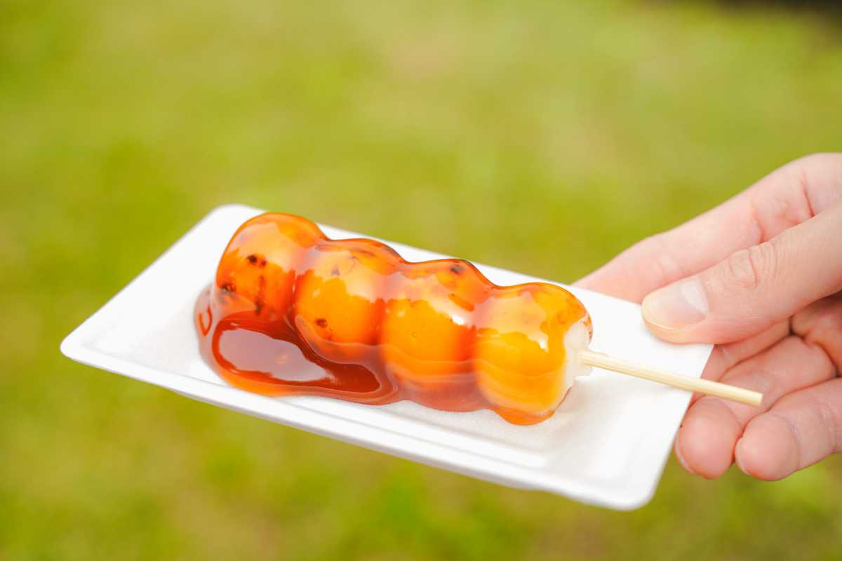 OTAふれあいフェスタ　みたらし団子