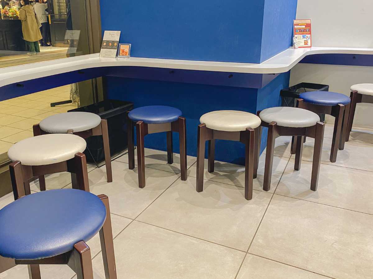 GELATO BRAVO　イートインスペース