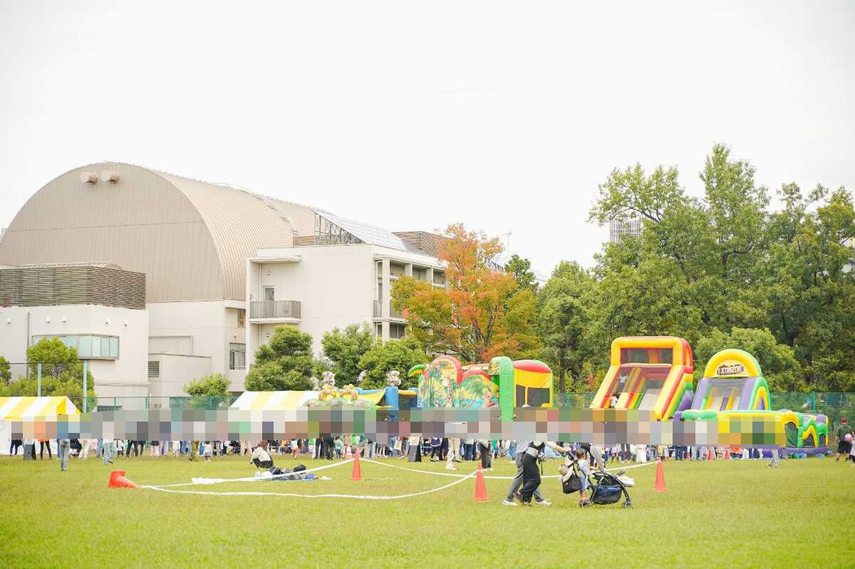 OTAふれあいフェスタ　太陽のエリアのアトラクション