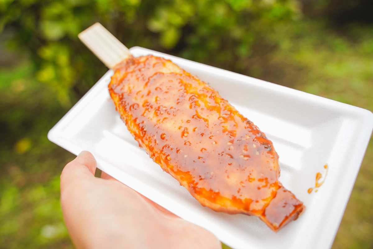 OTAふれあいフェスタ　穂寿庵の五平餅２