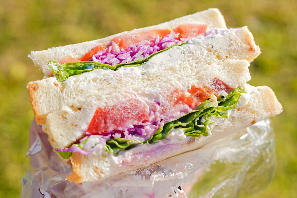 ブッツサンドウィッチ東京工場店　ベジタブル＆クリームチーズのサンドウィッチ