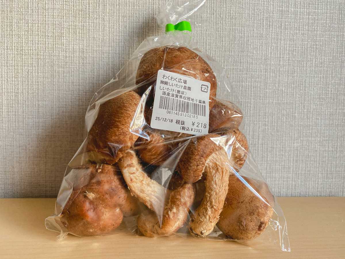 わくわく広場 椎茸