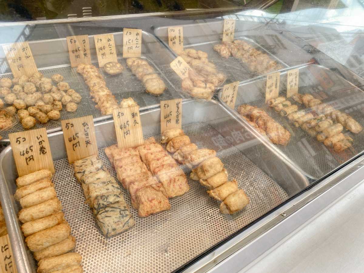 愛川屋蒲鉾店 ショーケース2