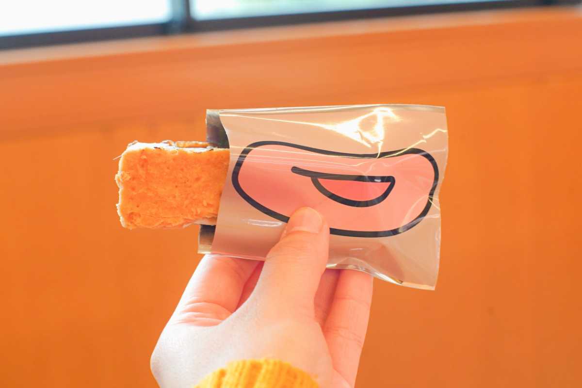 スシロー×サク山チョコ次郎　包み紙の裏側