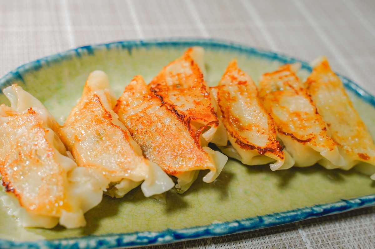 ふくちぁん餃子　焼き上がり