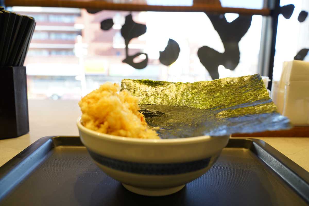 しぶそば池上店　花巻　横からのアングル