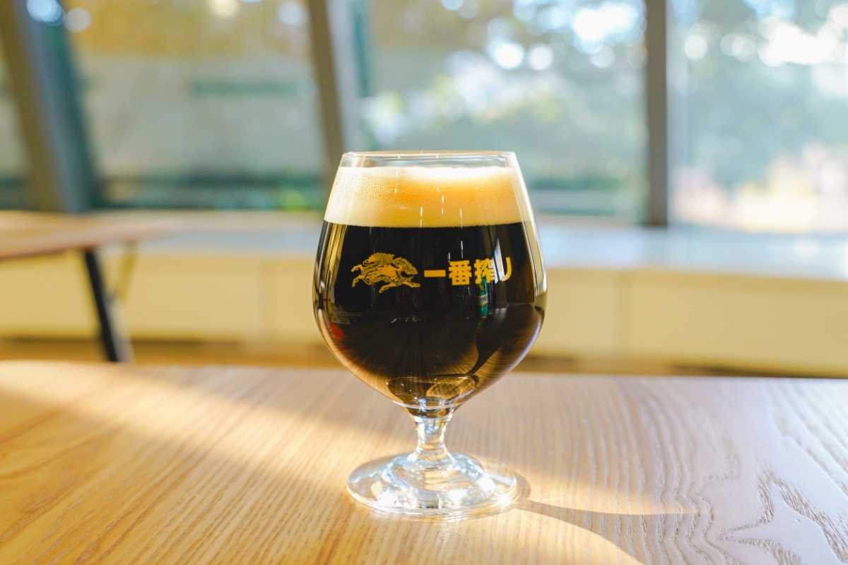 キリンビール横浜工場 一番搾り黒生