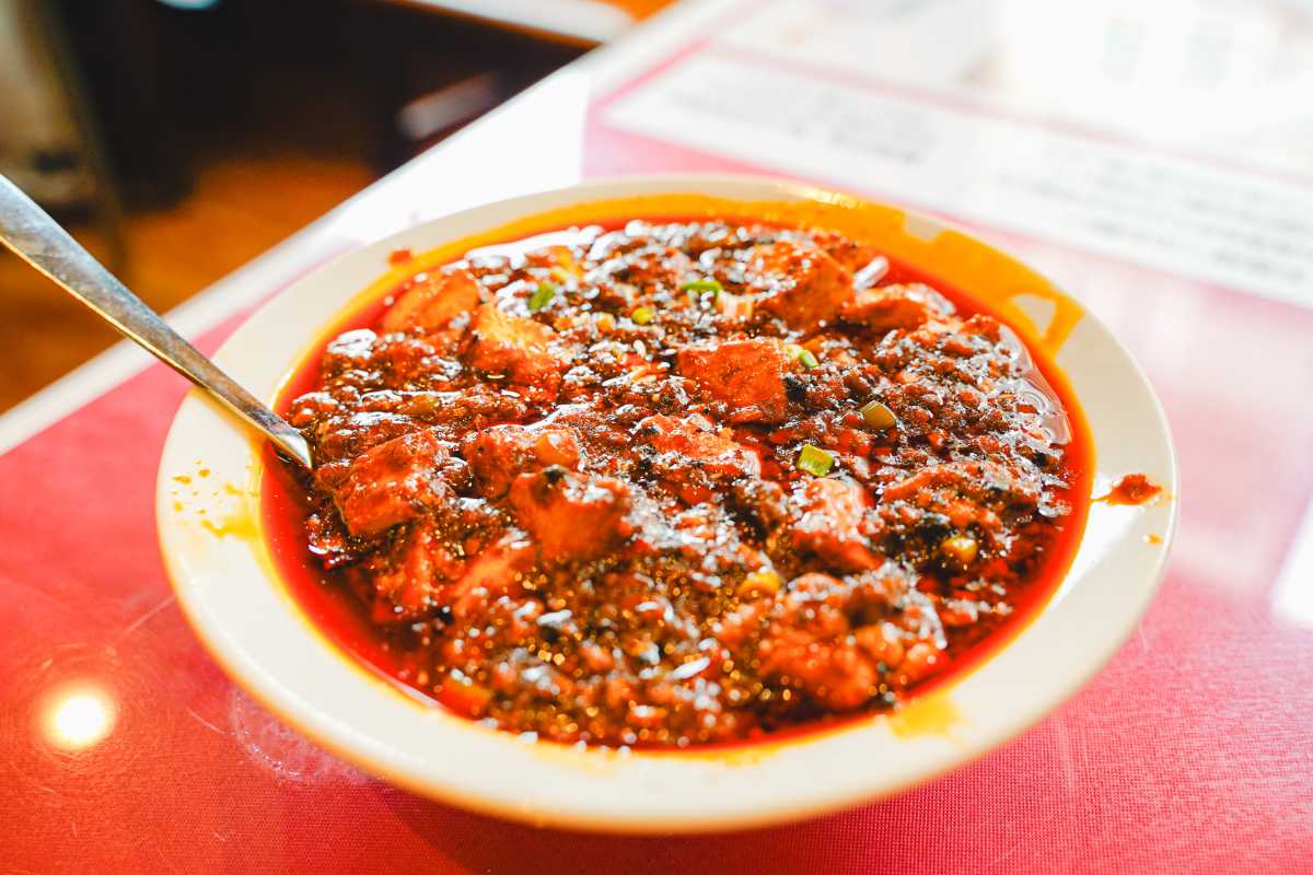 京華樓　麻婆豆腐