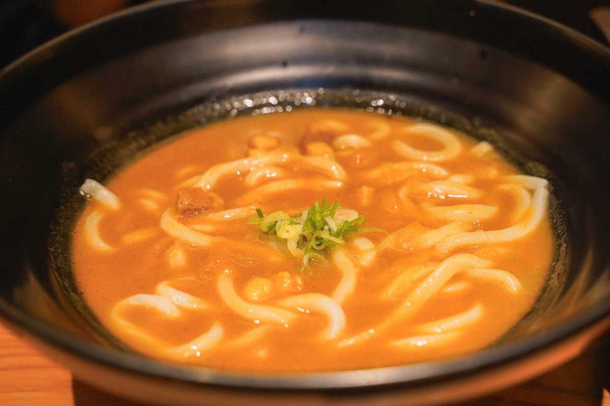つるとんたん　ソラマチ　カレーのおうどん