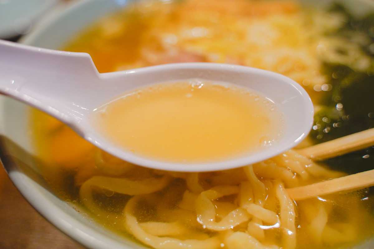 永華佐野店 スープ