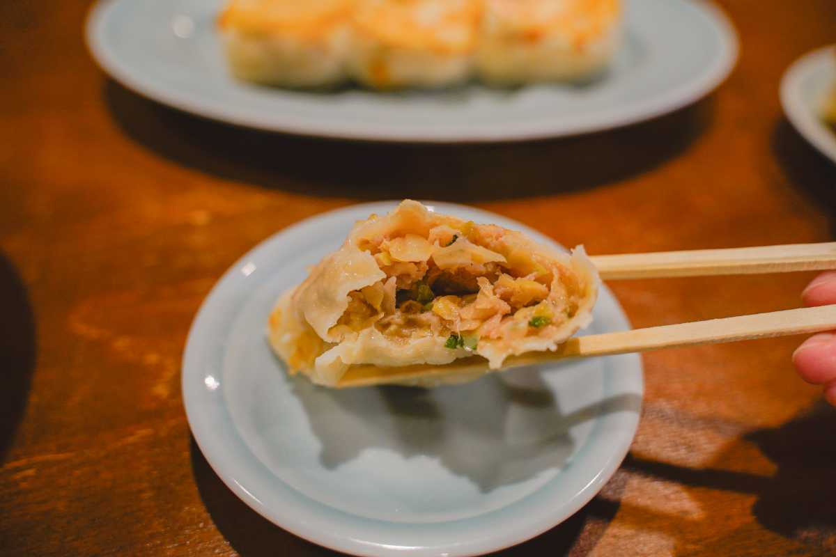 永華佐野店 餃子 中身