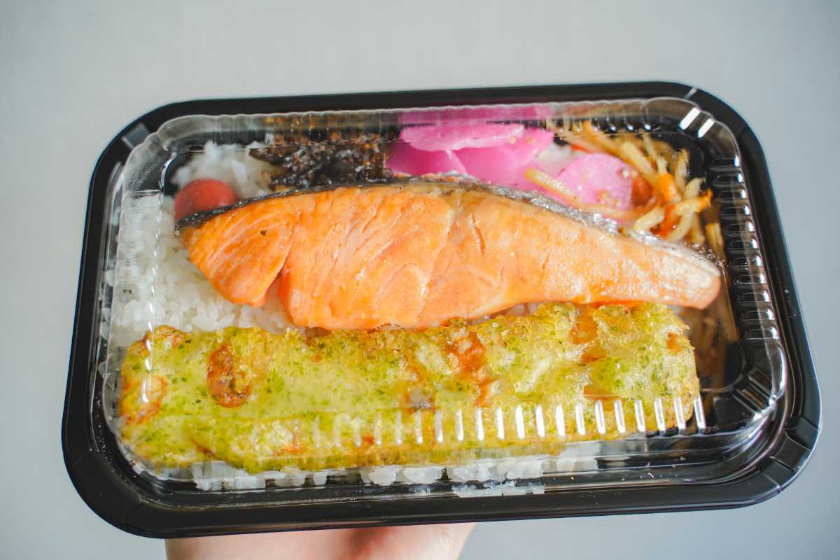 きむら亭　鮭弁当