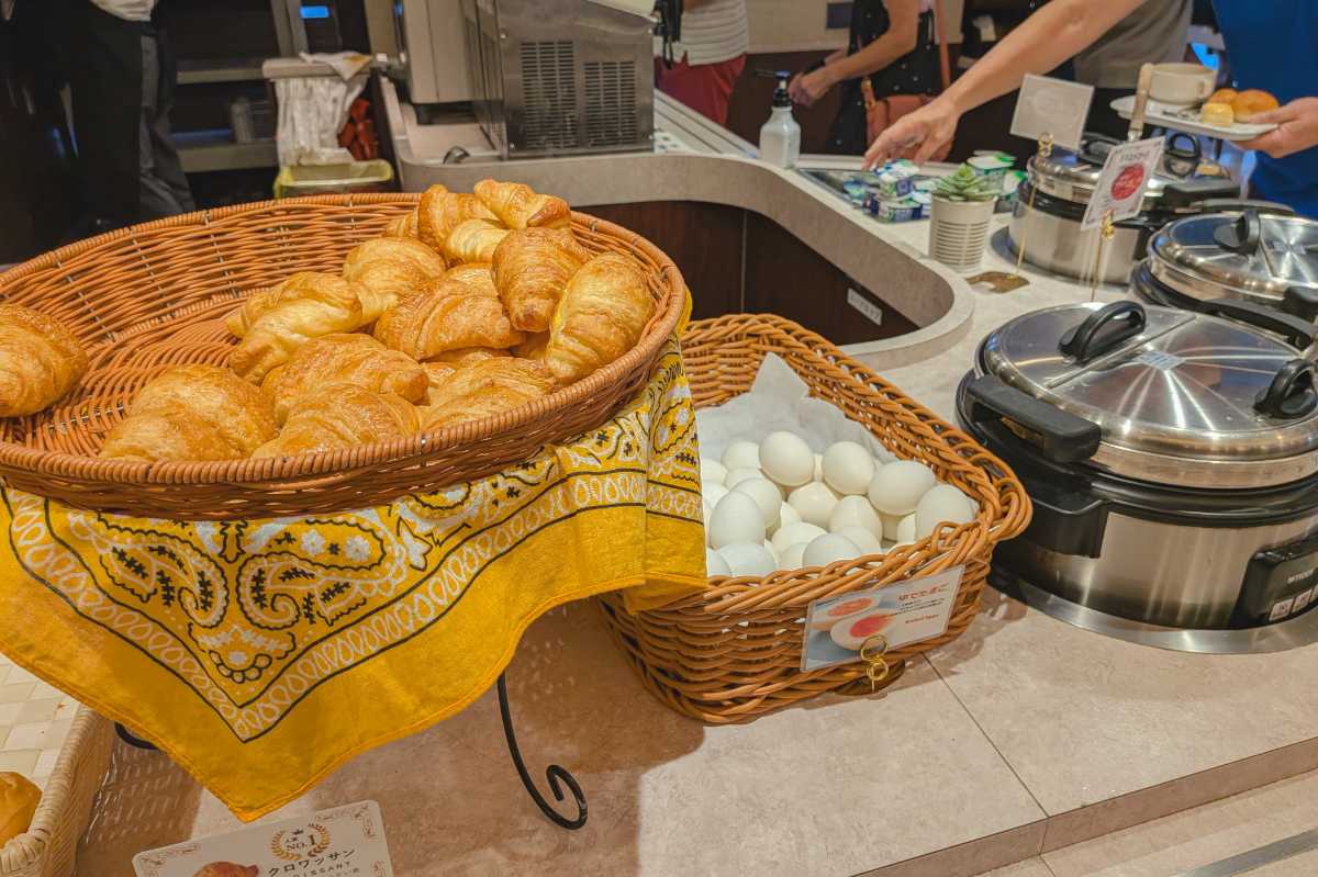 名古屋ビーズホテル　朝食ブッフェ台１
